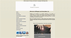 Desktop Screenshot of onlinespeechtherapy.com